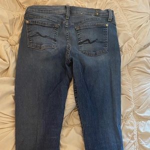 7 for all mankind, women’s “The Skinny” jean.